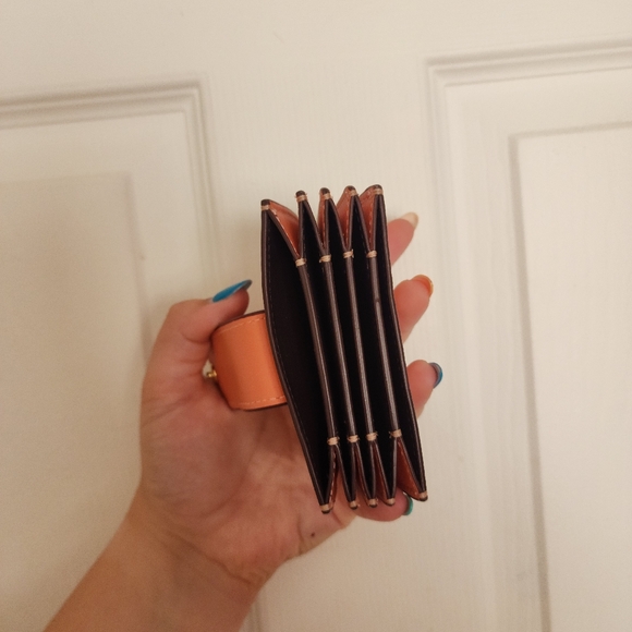 Coach Pink Butterfly Floral Nolita 19 and Card Holder - Picture 15 of 15